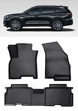 Tapete Tiggo 8 2021 em diante moldado 5 peças preto