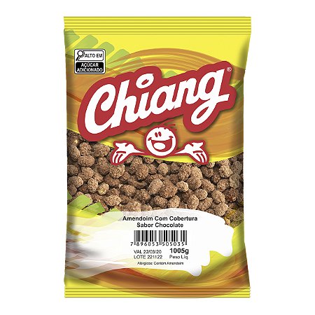 Amendoim com Cobertura sabor CHOCOLATE 1005g