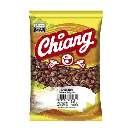 Amendoim Frito e Salgado 750g