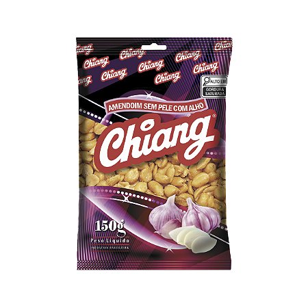 Amendoim sem Película com Alho 150g