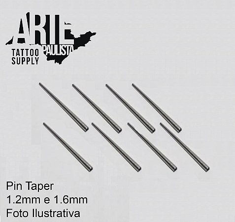 Pin Taper Titânio - Para Jóias Rosca Interna