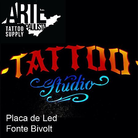 Placa de Led - Tattoo / Piercing