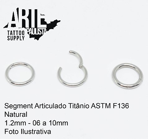 Segment Articulado Titânio ASTM F136