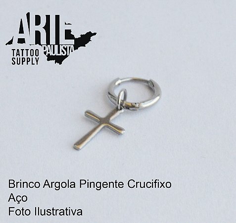 Brinco Crucifixo (Par) - Modelo 14