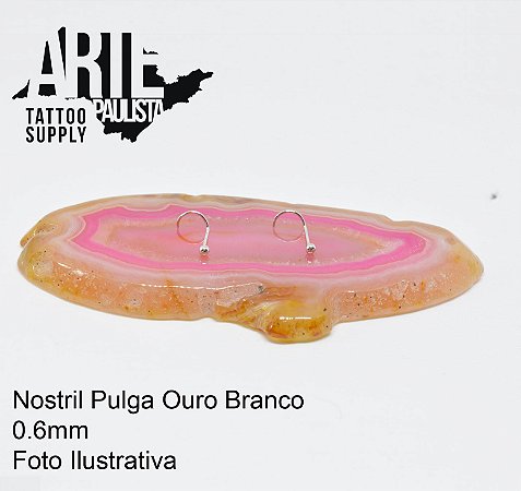 Nostril Pulga Ouro Branco