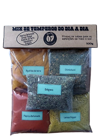 Mix de Temperos do Dia a Dia