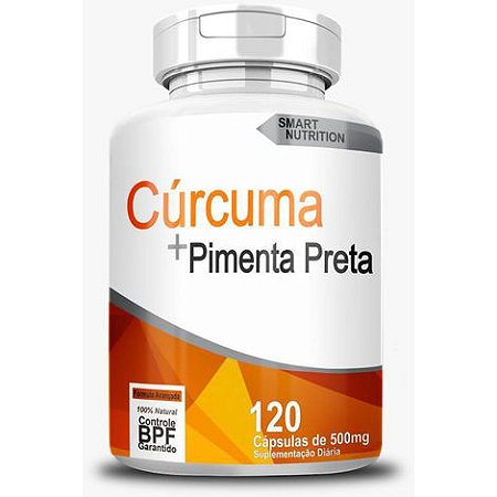 Curcuma Com Pimenta Preta 500Mg 120 Caps - 4 Elementos