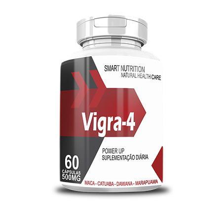 Vigra 4 60 Caps - 4 Elementos