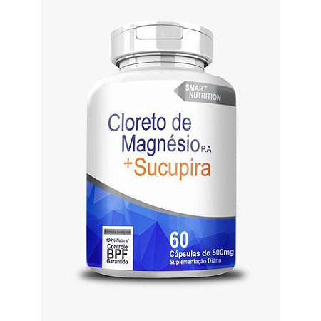 Cloreto De Magnesio P.A. + Sucupira 500Mg - 4 Elementos