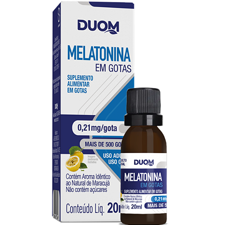 Melatonina gotas 20ml - Duom
