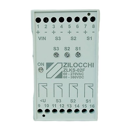 Relé Supervisor de Disjuntor MT / AT para 3 bobinas – Modelo ZLKS-02F