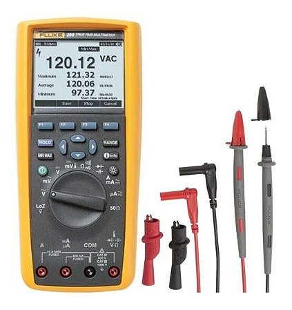 FLUKE-289 - Fluke - Multímetro Digital Industrial, Serie 280, Conteo 12000