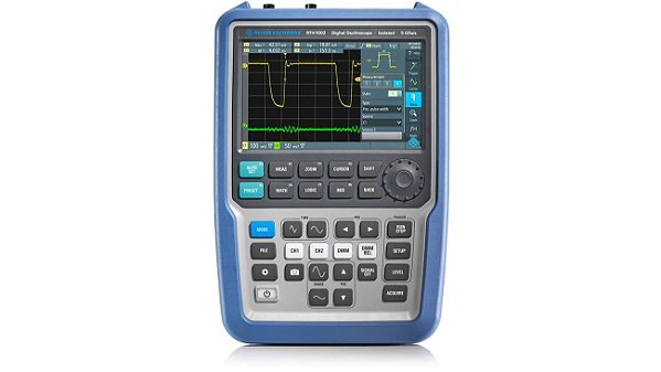 Rohde & Schwarz RTH1024 – Osciloscópio Portátil de 200MHz, 4 Canais Isolados, bateria