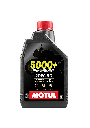 Óleo Motul 5000+ 10W-30 HC-TECH API SN 1L