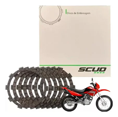 Disco Embreagem Scud CG125 Fan/Titan