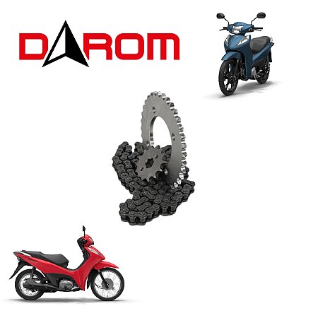 Kit Transmissão Darom Biz125/Biz110