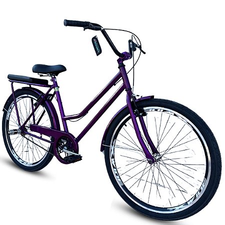 Bicicleta Verona Passeio 26 Aço Carbono Reforçada
