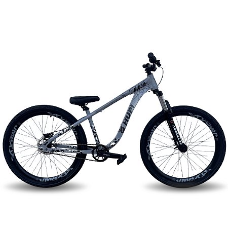 Bicicleta Hupi Naja Grau Mt-200 + Kit Single + Cubo barulhento