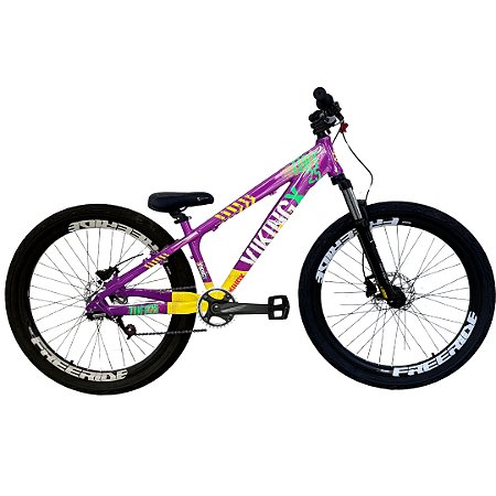 Bicicleta Vikingx TUFF 25 - Freio Hidraulico Single Speed