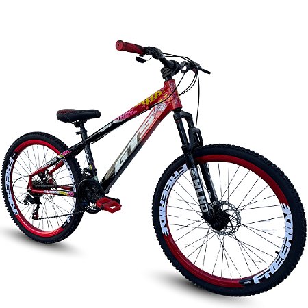 Bicicleta GTS Predador aro 26 Freeride Grau