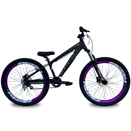 Bicicleta Gta Rebel Grau Sem Marchas Freio Hidraulico