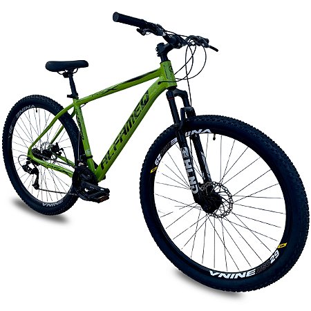 Bicicleta Alfameq aro 29 21v Verde/Preto 2026