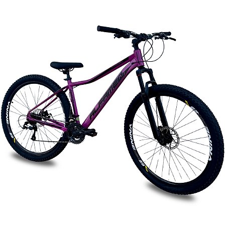Bicicleta Alfameq Pandora aro 29 21v Roxo/Preto 2026