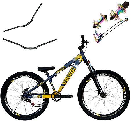 Bicicleta Vikingx TUFF 25 - Freio Hidraulico Shimano Traseiro + Cubo camaleão barulhento