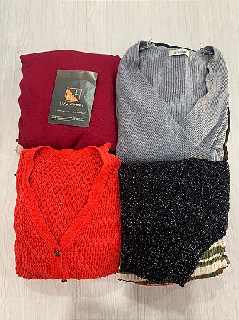 50 peças meia estação feminina