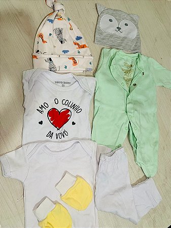 30 peças Recém Nascido