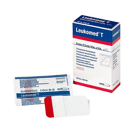 Leukomed T - Fixador de Cateter - BSN - Curativo Transparente