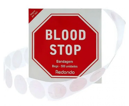 BLOOD STOP BANDAGEM REDONDO BEGE