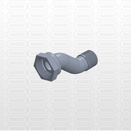 PISCANO PARA MEDIDOR DE GÁS FG 1.1/4" BSP X MF 3/4" BSTP