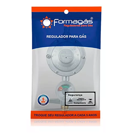 Regulador Para Gás Formagas 1020 Com Manometro