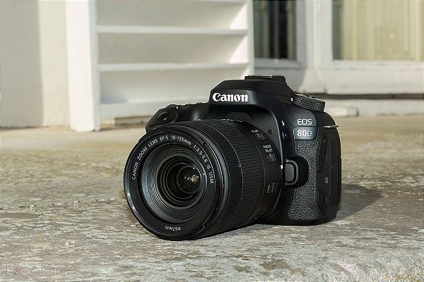 Canon Corpo da câmera digital SLR [EOS 80D] e lente USM de
