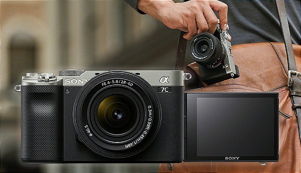 Câmera Sony Alpha a7C Mirrorless 4K Corpo