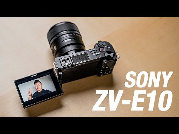 Sony Alpha ZV-E10 Kit + Lente 16-50mm 3.5-5.6