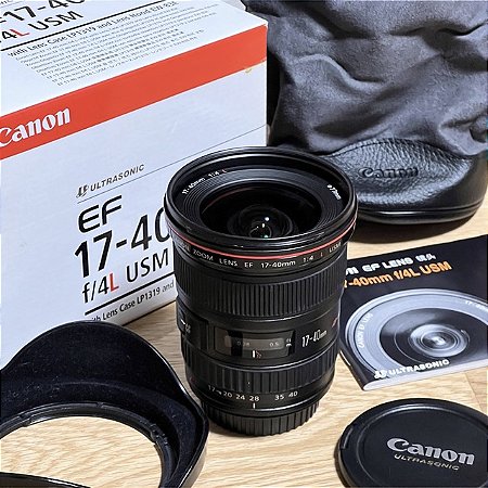 Lente Canon EF 17-40mm f/4 L USM
