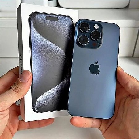 Apple iPhone 15 Pro (512 GB) - Titânio Azul