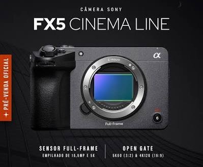 Câmera Sony FX5 Cinema (Corpo)