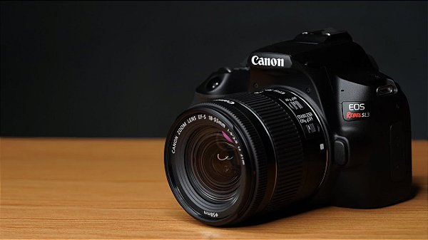 Canon SL3 DSLR C/ Lente 18-55mm