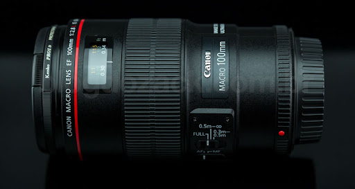 Lente Canon EF 100mm f/2.8L Macro IS USM