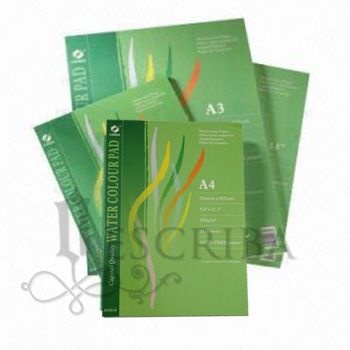 Bloco de Papel Aquarela 230g A4 12 Folhas