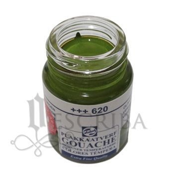 Tinta Guache Para Caligrafia - Talens Verde Oliva 620 - 16ml