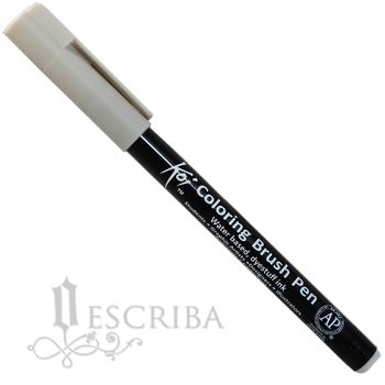 Caneta Pincel Koi Coloring Brush Pen Sakura - Cinza Cool Claro XBR#153