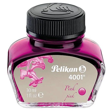 Tinta Para Caneta Tinteiro Pelikan 4001 Rosa 30ml