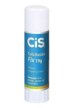 Cola Em Bastão Cis Fix Atóxica Escolar Artesanato 19g