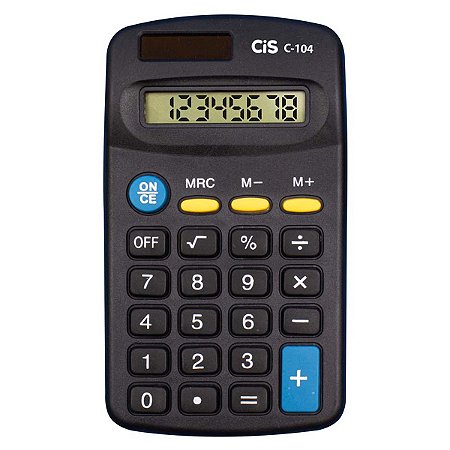 Calculadora De Bolso Cis C-104 8 Dígitos