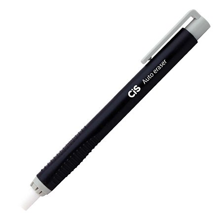 Caneta Borracha Cis Auto Eraser Preta