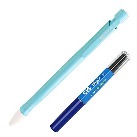 Kit Lapiseira Cis Joy Azul 2.0mm + Grafite 2B